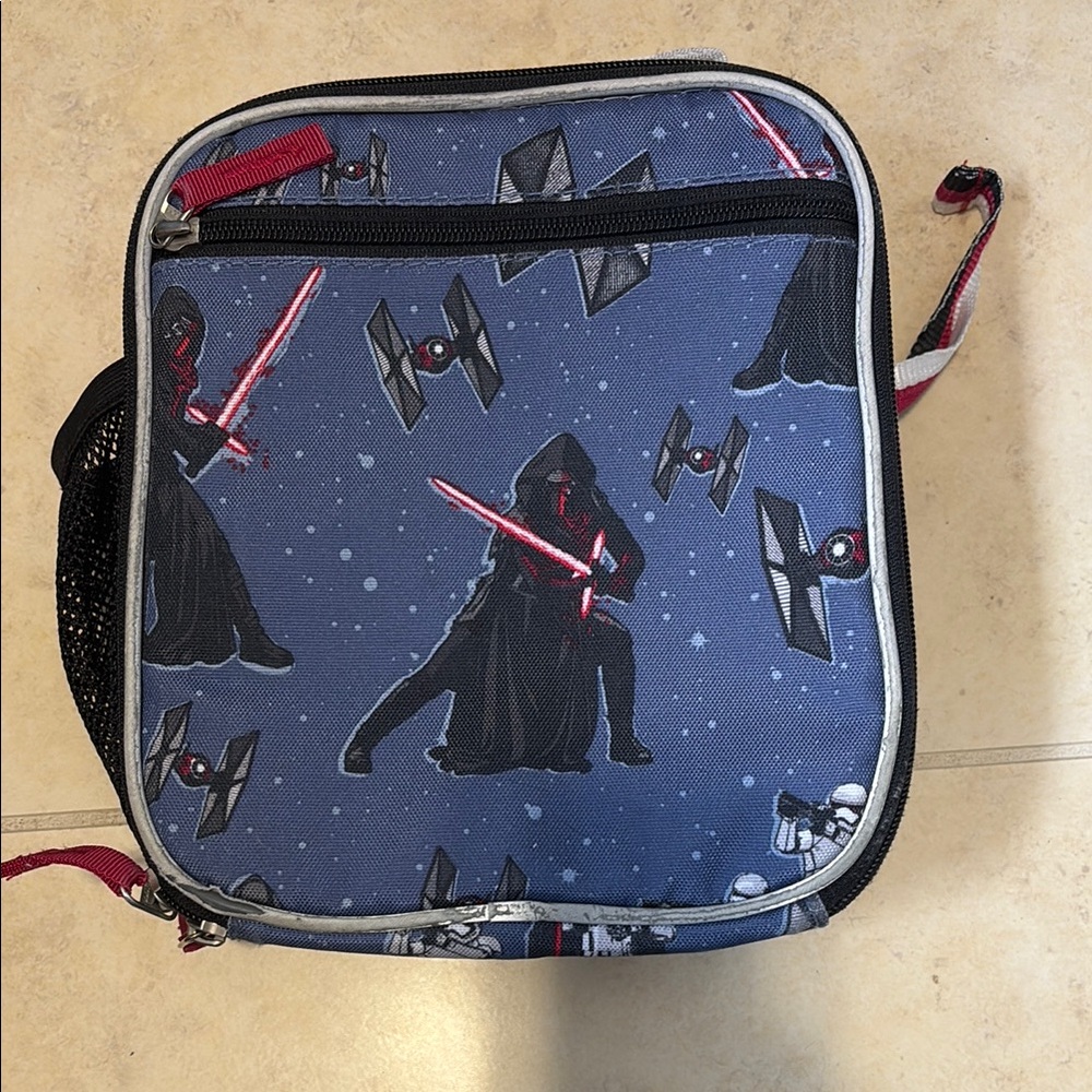Pottery Barn Kids Star Wars Blue Lunch Bag